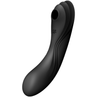 SATISFYER - CURVY TRINITY 4 AIR PULSE VIBRATOR BLACK