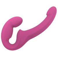 FUN FACTORY - SHARE LITE DOUBLE DILDO BLACKBERRY