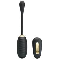 PRETTY LOVE - DOREEN LUXURY RECHARGEABLE VIBRATING EGG BLACK