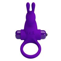 PRETTY LOVE - VIBRATOR RING I RABBIT FOR PURPLE PENIS