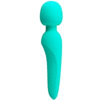 PRETTY LOVE - MEREDITH MASSAGER 12 VIBRATION MODES AQUA GREEN