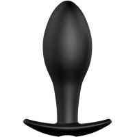 PRETTY LOVE - ANAL PLUG ANCHOR FORM SILICONE 12 VIBRATION MODES BLACK