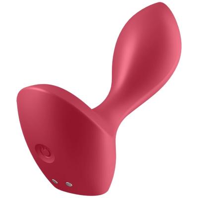 Satisfyer - Backdoor Lover Vibrating Plug Red 1