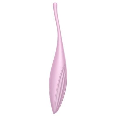 Satisfyer - Twirling Joy Clit Tip Vibrator Pink 2