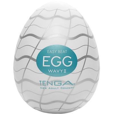 Tenga - Wavy Ii Masturbator Egg 1