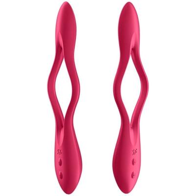 Satisfyer - Elastic Joy Multi Vibrator Red 2