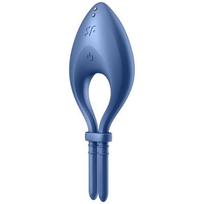 Satisfyer - Bullseye Ring Vibrator App Blue 1