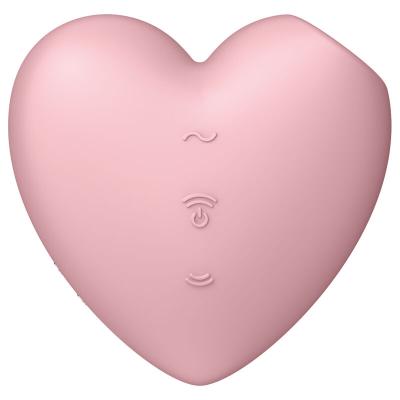 Satisfyer - Cutie Heart Air Pulse Stimulator &Amp; Vibrator 2