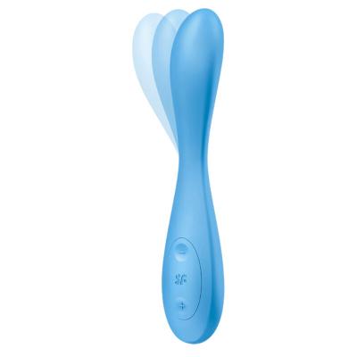 Satisfyer - G-Spot Flex 4+ Multi Vibrator App Blue 2