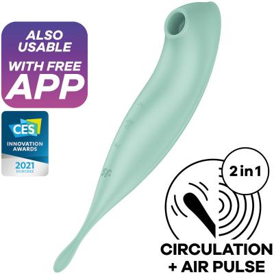 Satisfyer - Twirling Pro+ Air Pulse Stimulator &Amp; Vibrator App 1