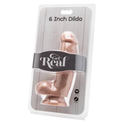 Get Real - Dildo 12 Cm With Balls 2