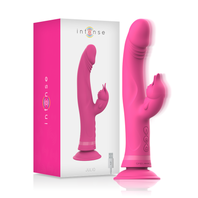 Intense - Julio Rabbit Vibrator Pink Silicone 2