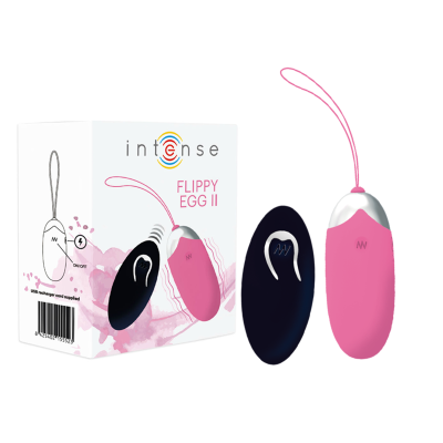 Intense - Flippy Ii Vibrating Egg With Remote Control Pink 1