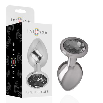 Intense - Aluminum Metal Anal Plug With 1