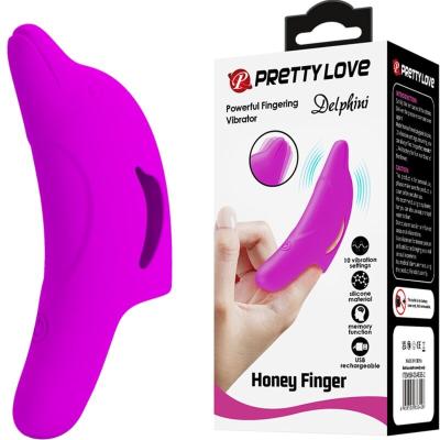 Pretty Love - Delphini Powerful Purple Finger Stimulator 1