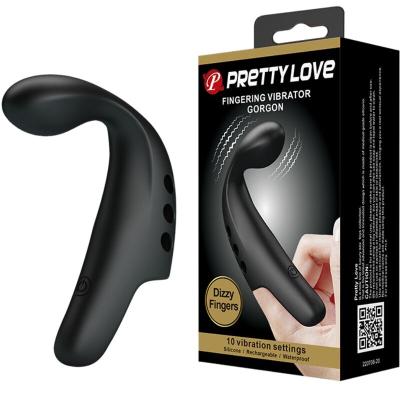 Pretty Love - Black Gorgon Vibrator Thimble 1