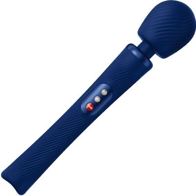 Fun Factory - Vim Silicone Rechargeable Vibrating Weighted Rumble Wand Midnight Blue 1