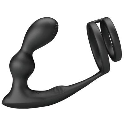 Pretty Love - Marshall Penis Ring With Vibratory Anal Plug With Remote Control 2