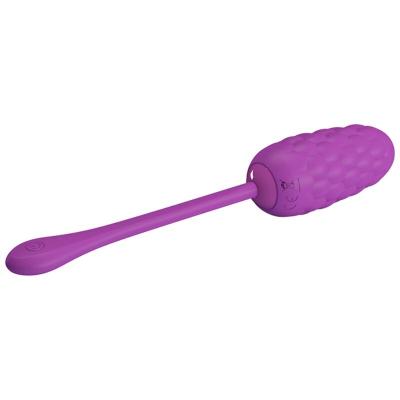 Pretty Love - Vibrating Egg With Purple Rechargeable Marine Texture 2