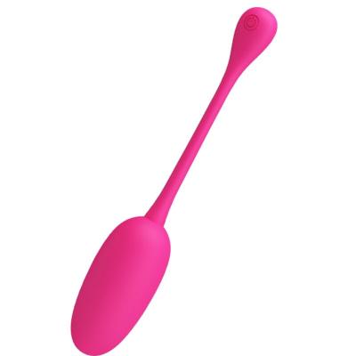 Pretty Love - Knucker Pink Rechargeable Vibrating Egg 1