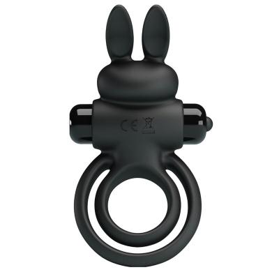 Pretty Love - Vibrator Iii Rabbit Ring For Black Penis 1