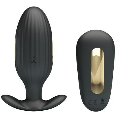 Pretty Love - Kelly Plug Anal Rechargeable Vibrator Black 1