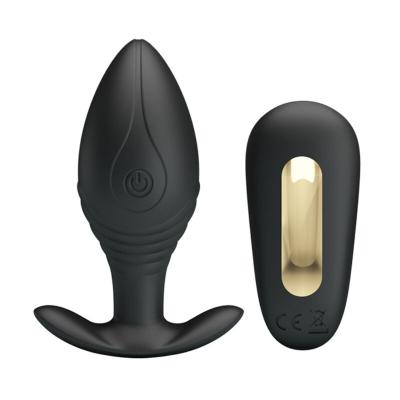 Pretty Love - Regina Anal Plug Rechargeable Vibrator Black 1