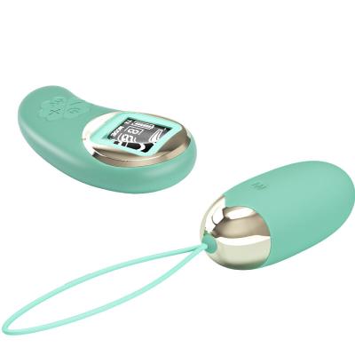 Pretty Love - Green Remote Control Vibrating Egg Mine 2