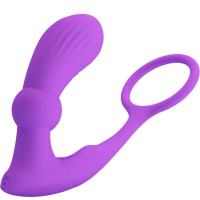 Pretty Love - Warren Violet Anal Ring &Amp; Vibrator 1