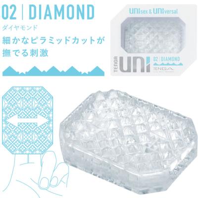 Tenga - Uni Diamond Masturbator Thimble 2