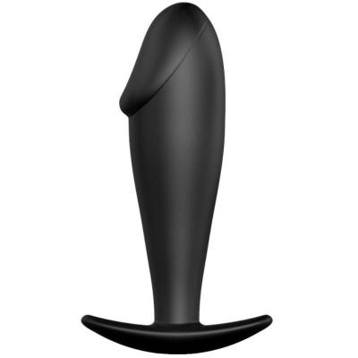 Pretty Love - Anal Plug Silicone Penis Form Black 1