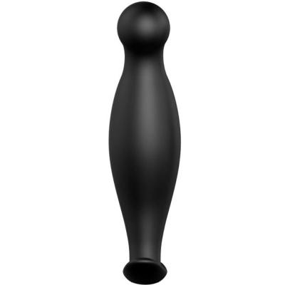 Pretty Love - Silicone Anal Plug 11.7 Cm Black 2