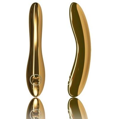 Lelo - Inez 24 K Gold Gold Vibrator 1