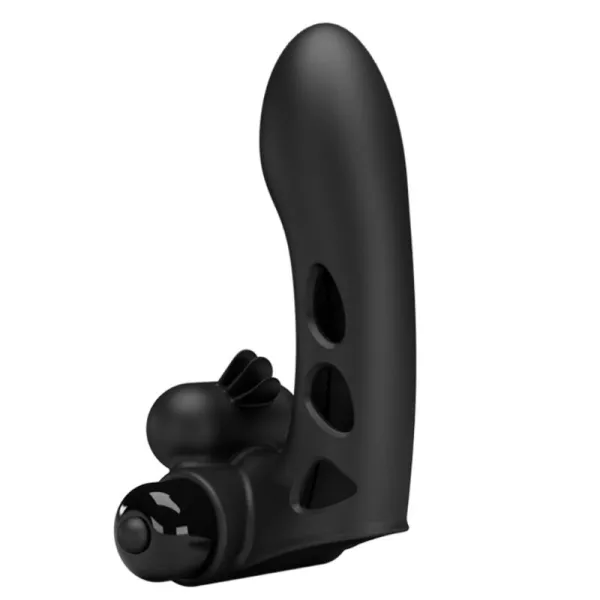 Pretty Love - Orlando Black Vibrator Finger Cover 2