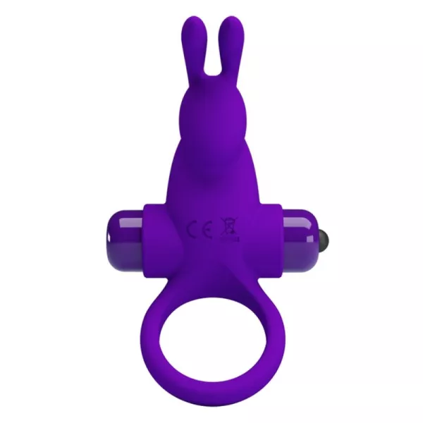 Pretty Love - Vibrator Ring I Rabbit For Purple Penis 1