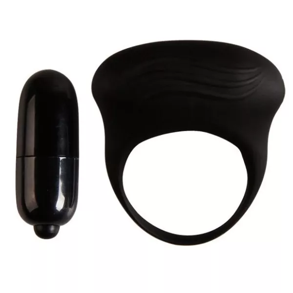 Pretty Love - Bertram Black Vibrator Ring 1