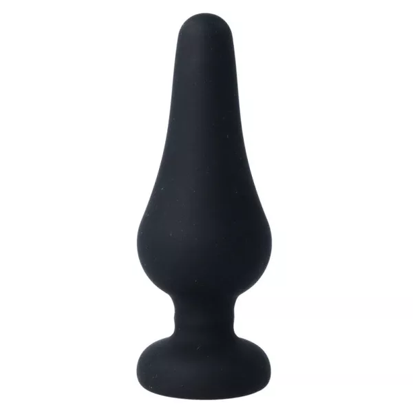 Intense - Anal Plug Pipo L Black Silicone 13 Cm 2